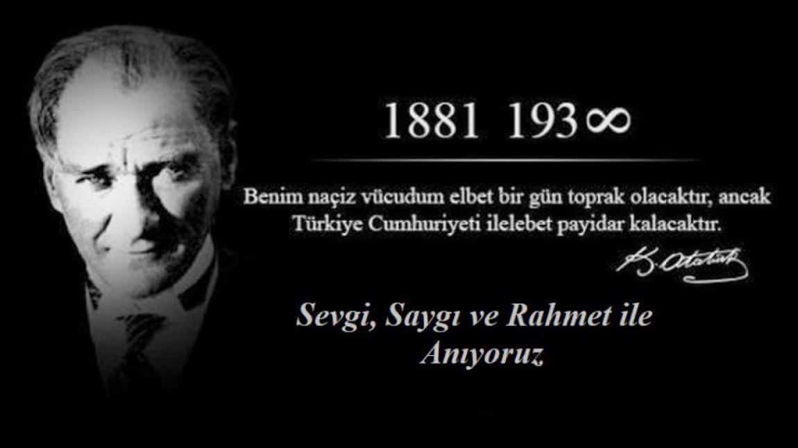 10 Kasım Atatürk'ü Anma Programımızı Yaptık